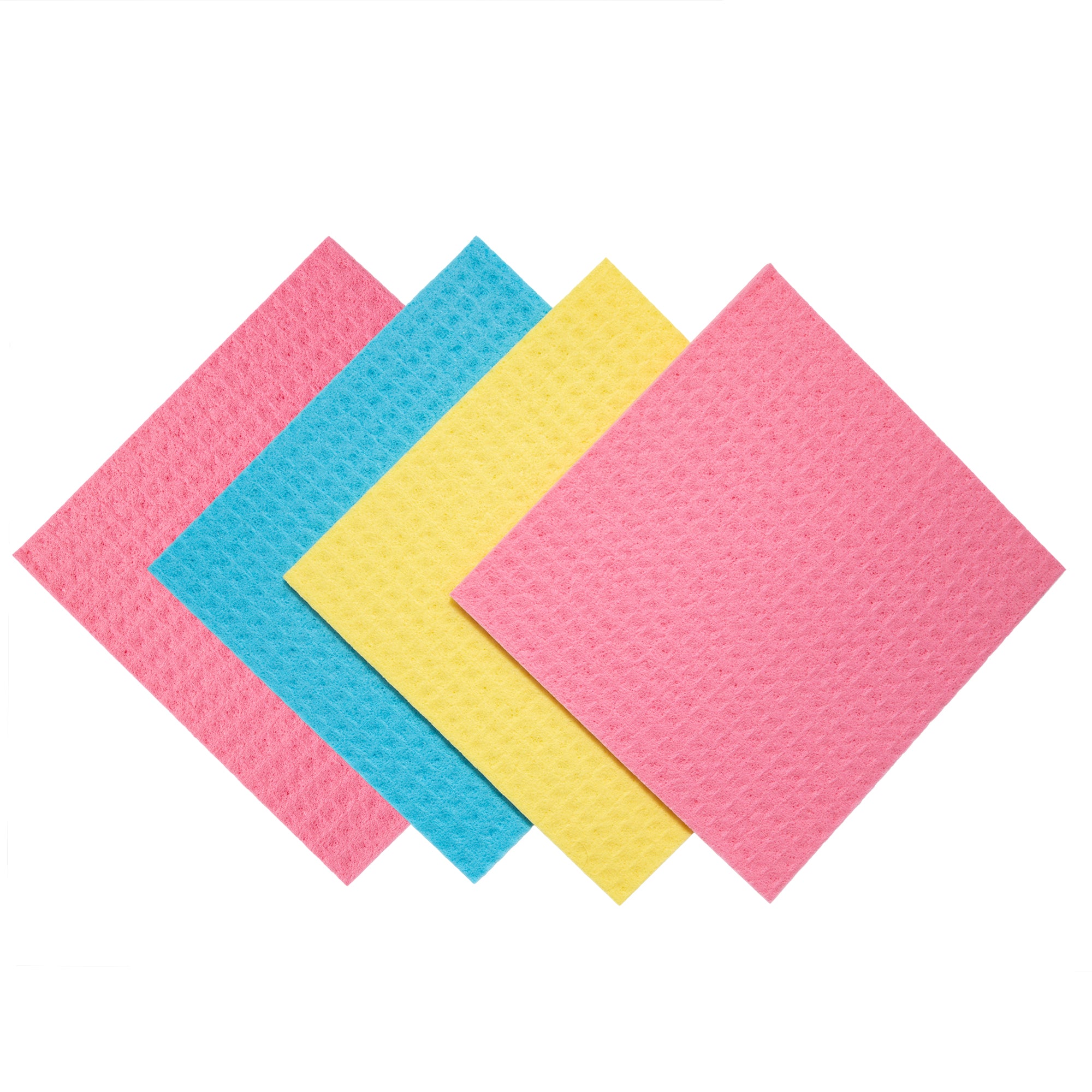 PaperlessKitchen Eco-friendly Kitchen Cleaning Sponge Cloths | Reusable  Multi-color Cellulose Dish Cloths | Super-absorbent and Odorless Cleaning